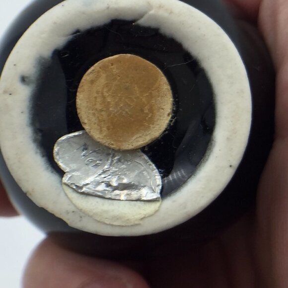 Napco Salt and Pepper Shakers Made in Japan Bowling Ball and Yellow Pin Vintage - Picture 9 of 14